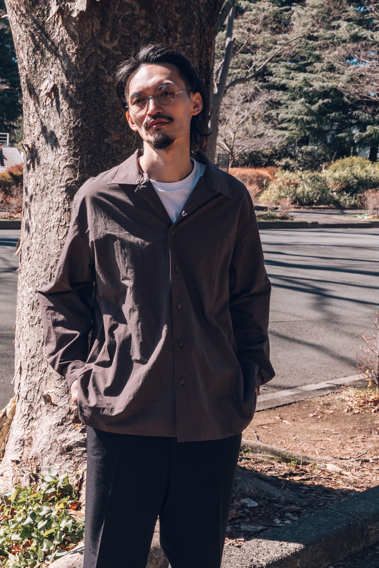 BEAT SHIRT - BROWN