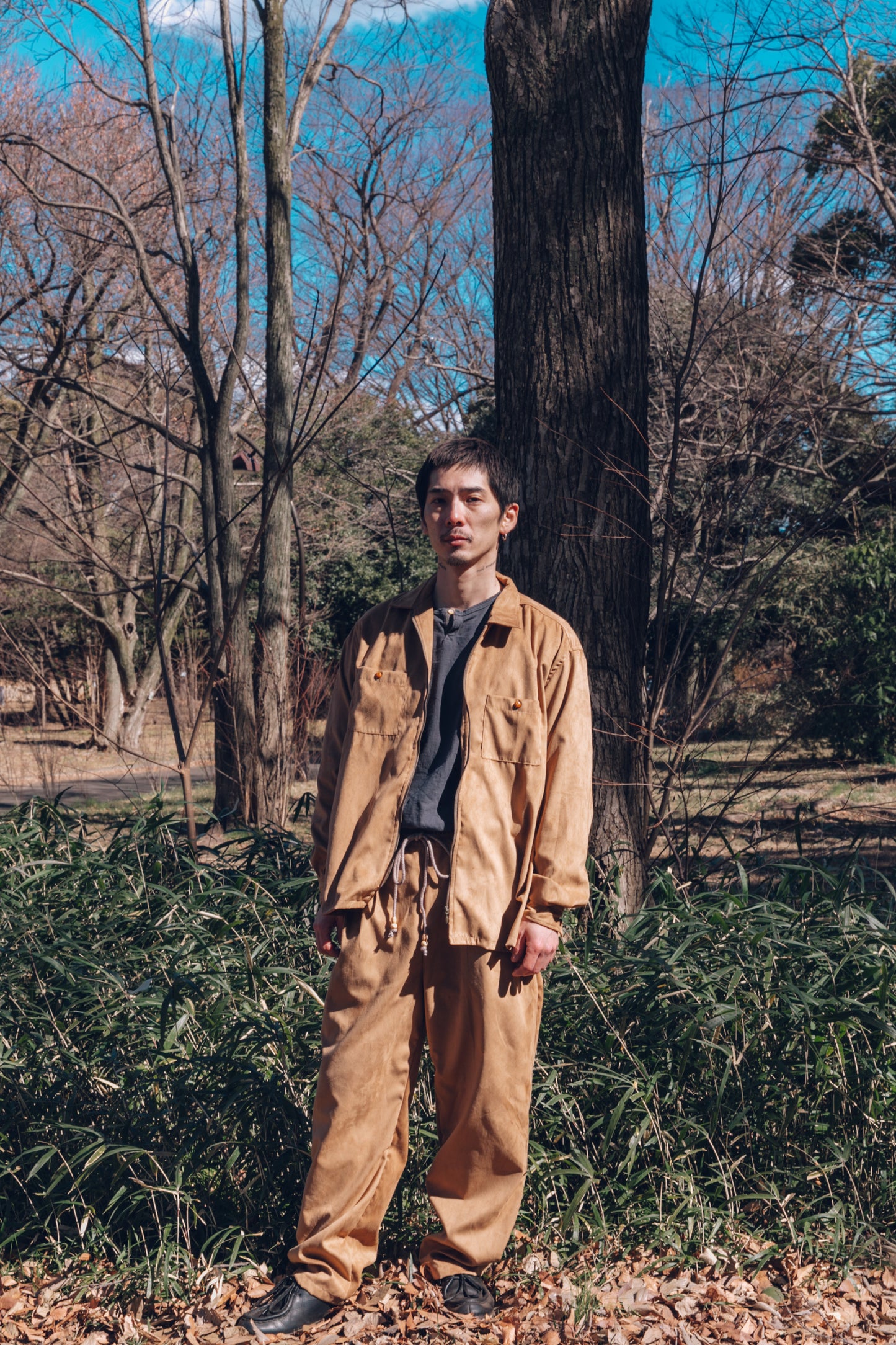 NEAL SHIRT - CAMEL