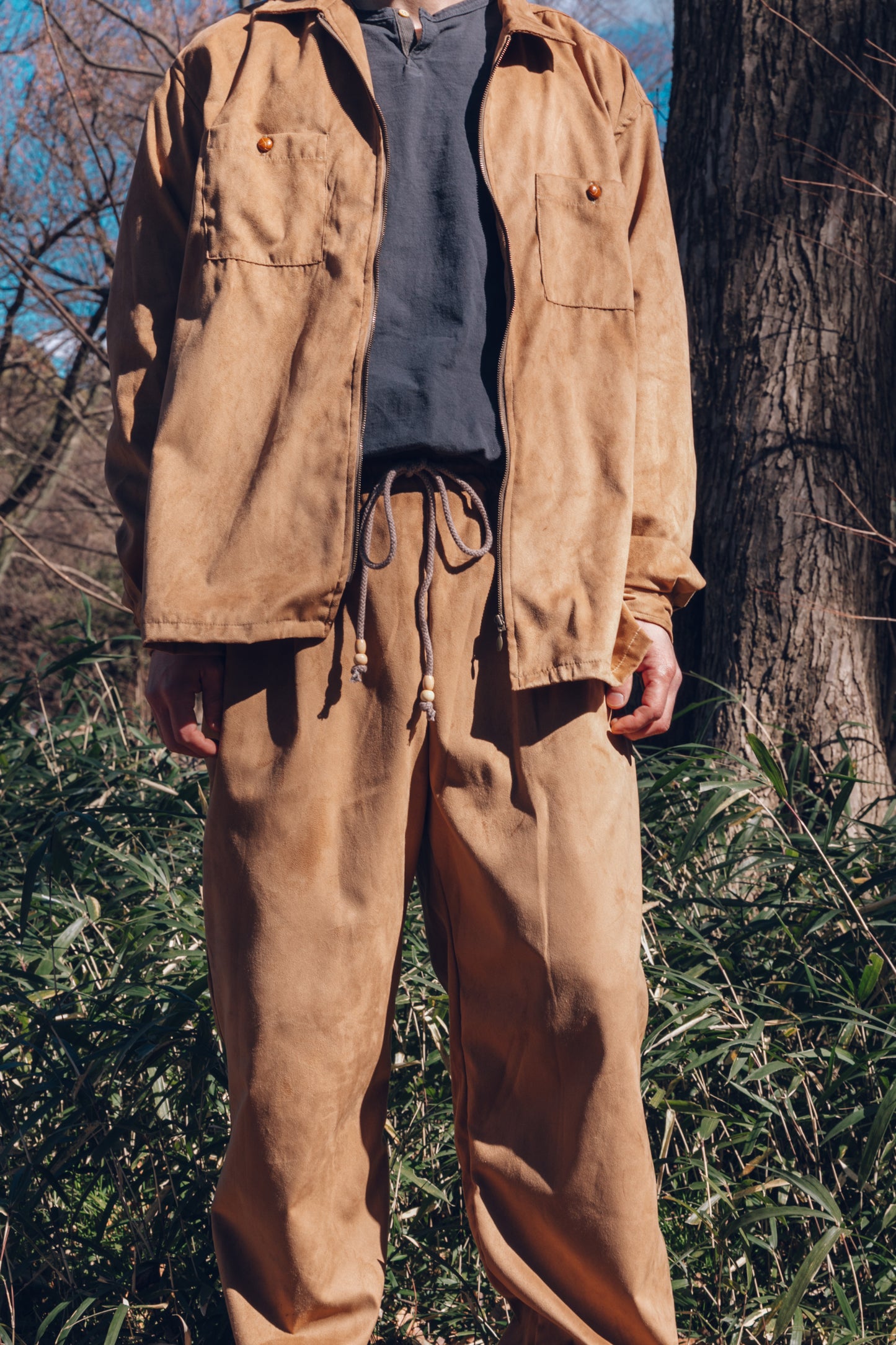 NEAL PANTS-CAMEL