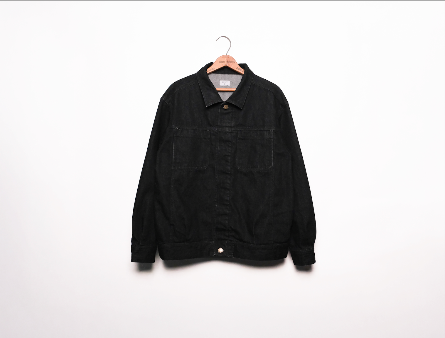 JOURNEY DENIM JACKET-BLACK – SOURCE