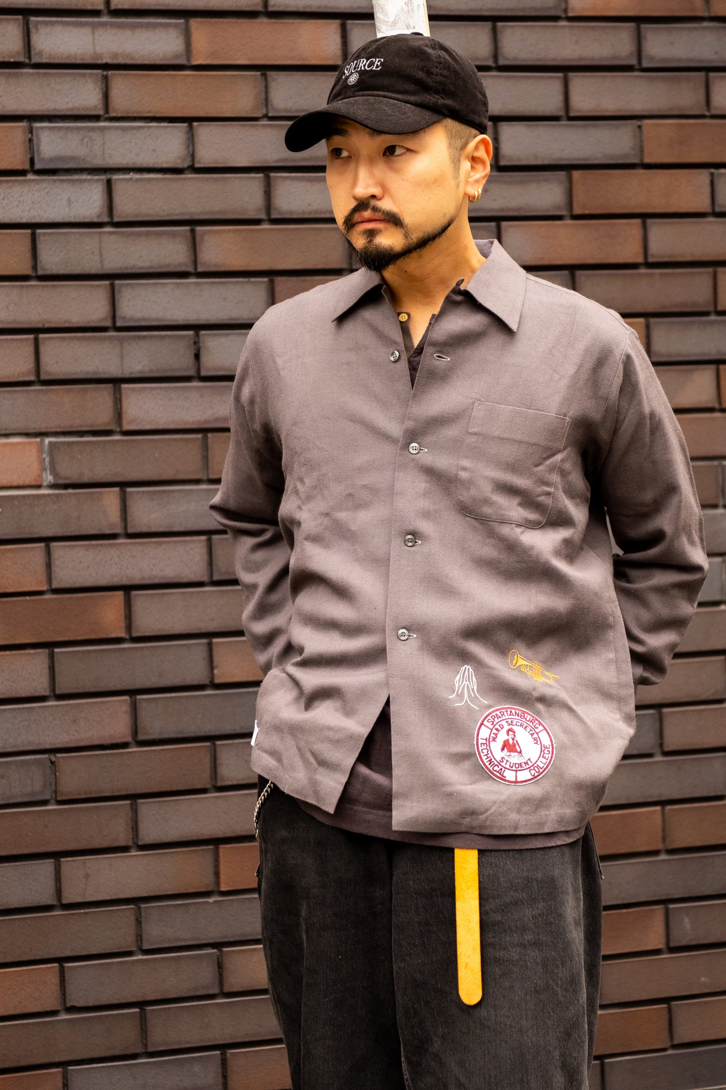 8-90's vintage custom Work shirt