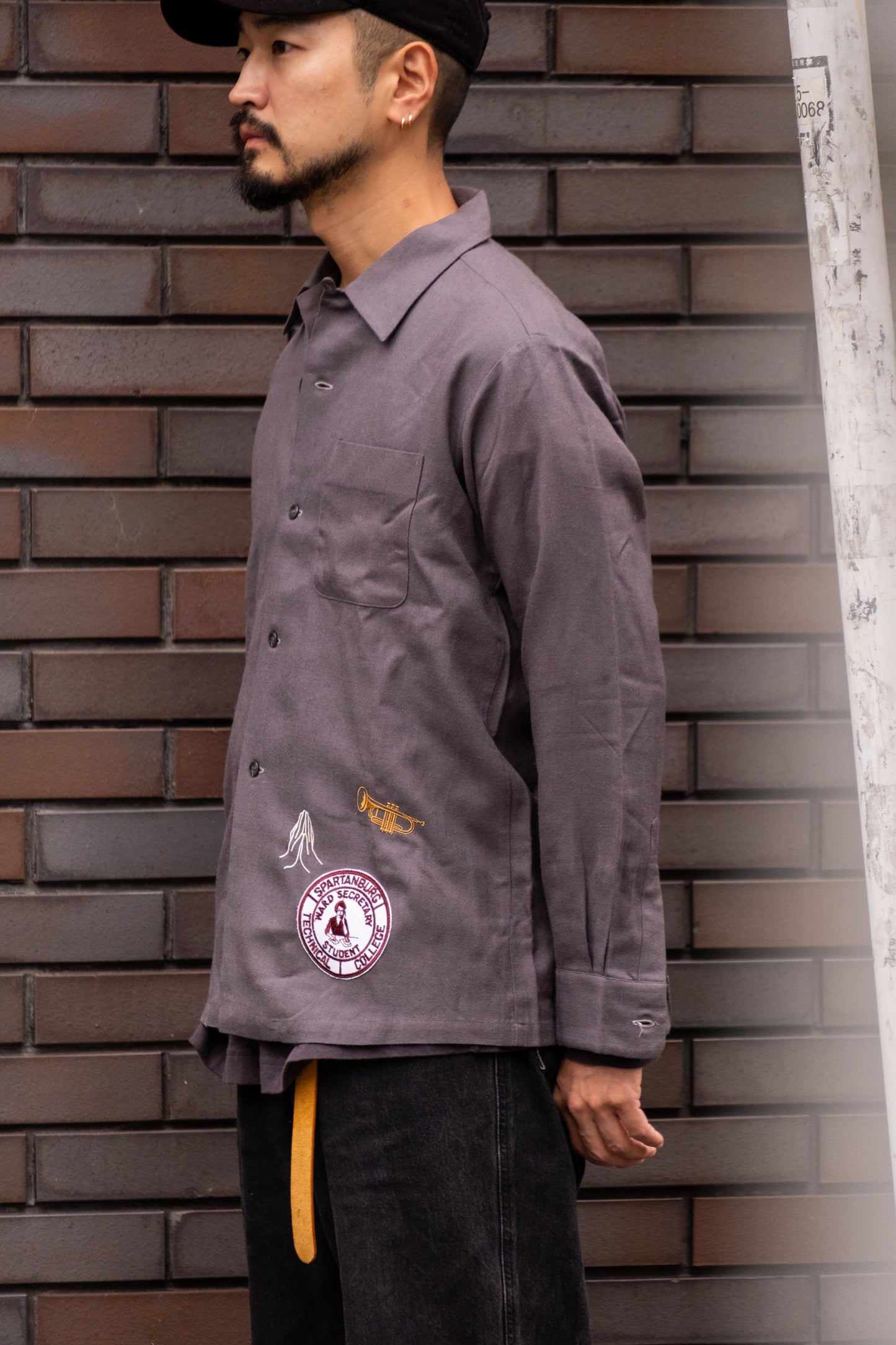 8-90's vintage custom Work shirt