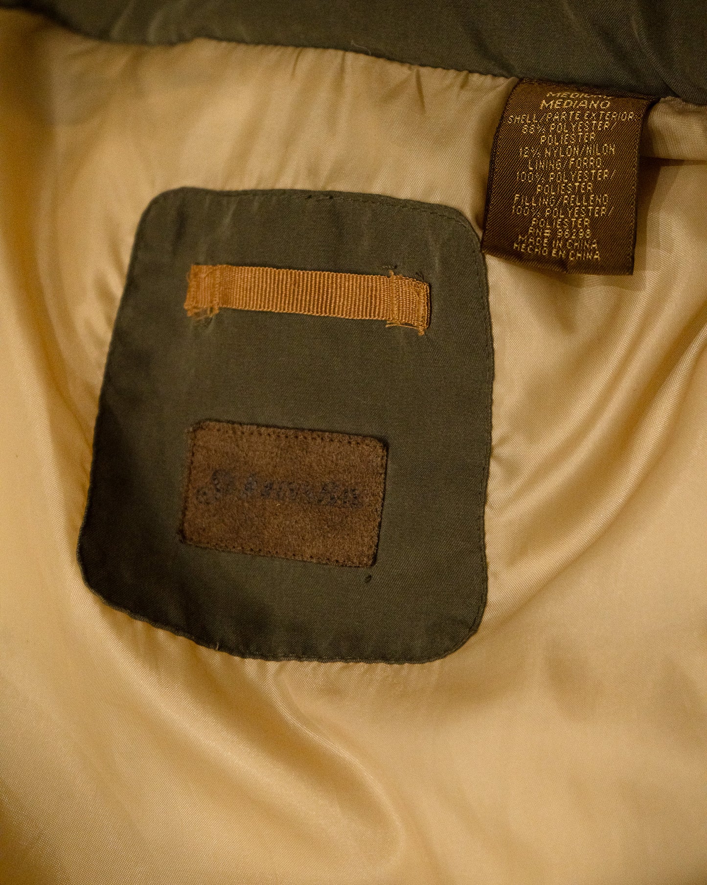 90-00's. St.JOHN'S BAY DOWN VEST