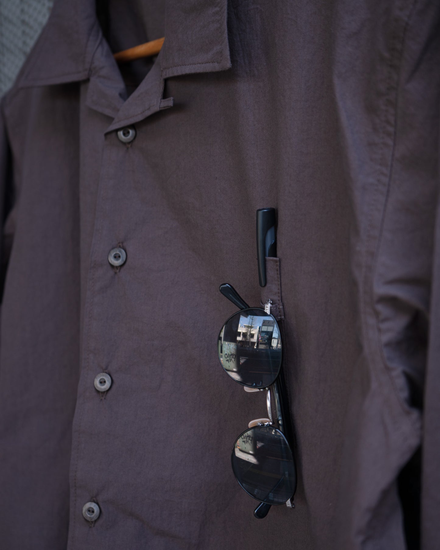 BEAT SHIRT - BROWN