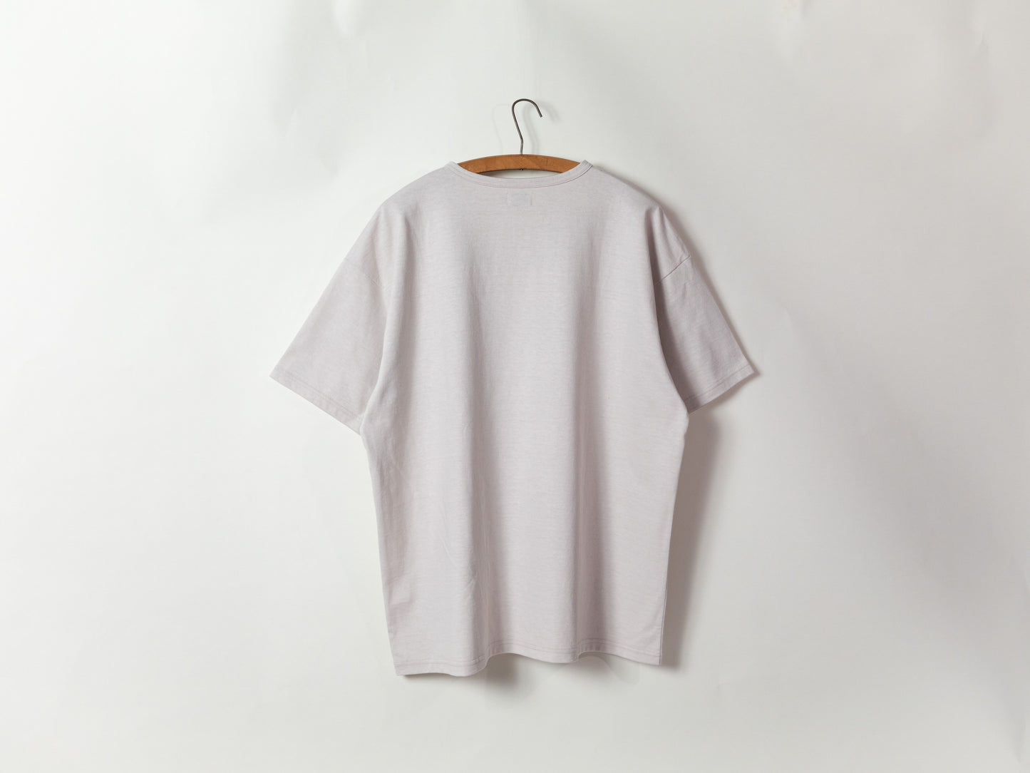 DARU HENRY NECK S/S T - ECRU