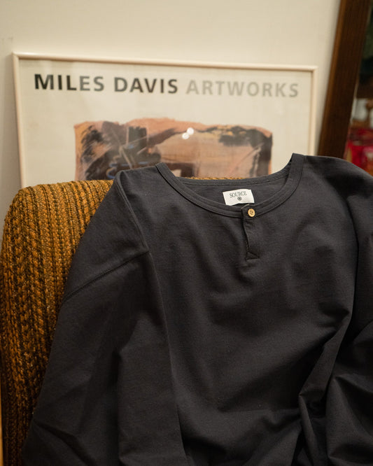 DARU  HENRY NECK L/S T