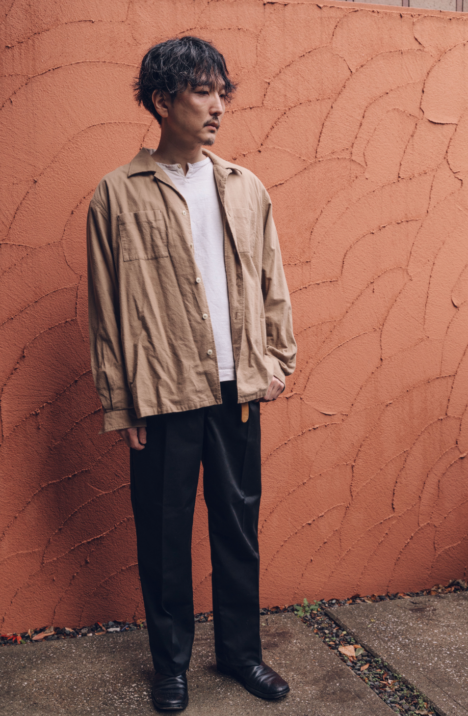 ROAM FLANNEL SHIRT - BEIGE