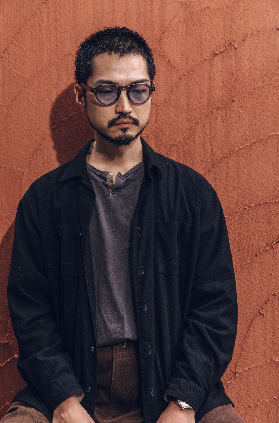 ROAM FLANNEL SHIRT - BLACK