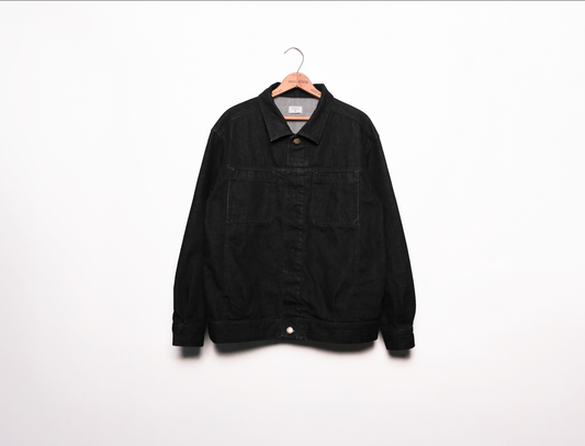 JOURNEY DENIM JACKET-BLACK