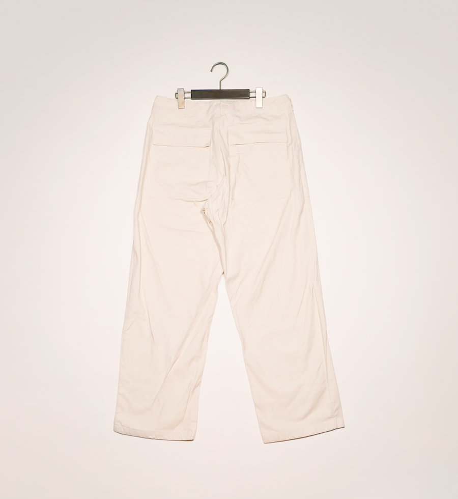 OG107-BAKER  PANTS-IVORY