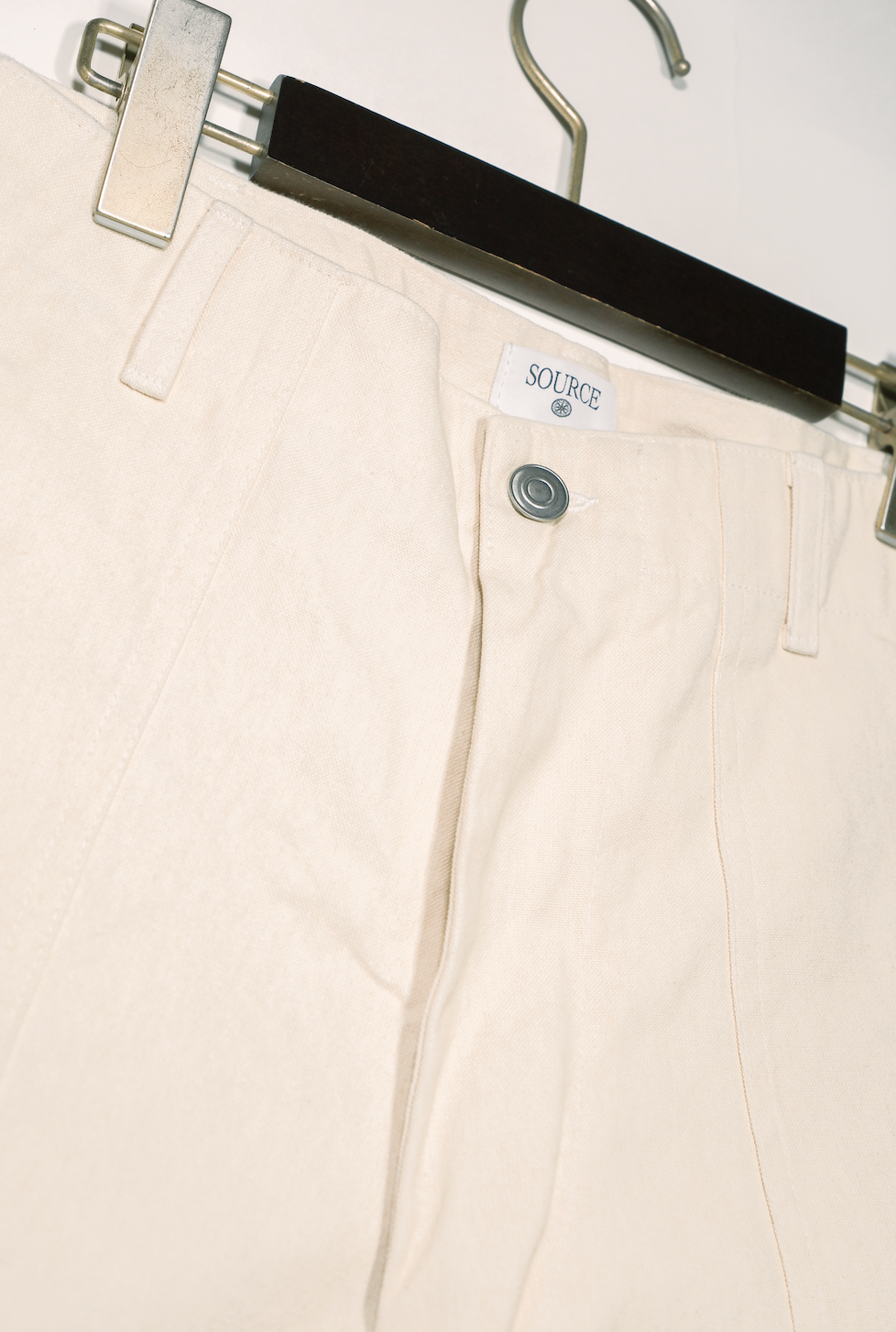 OG107-BAKER  PANTS-IVORY
