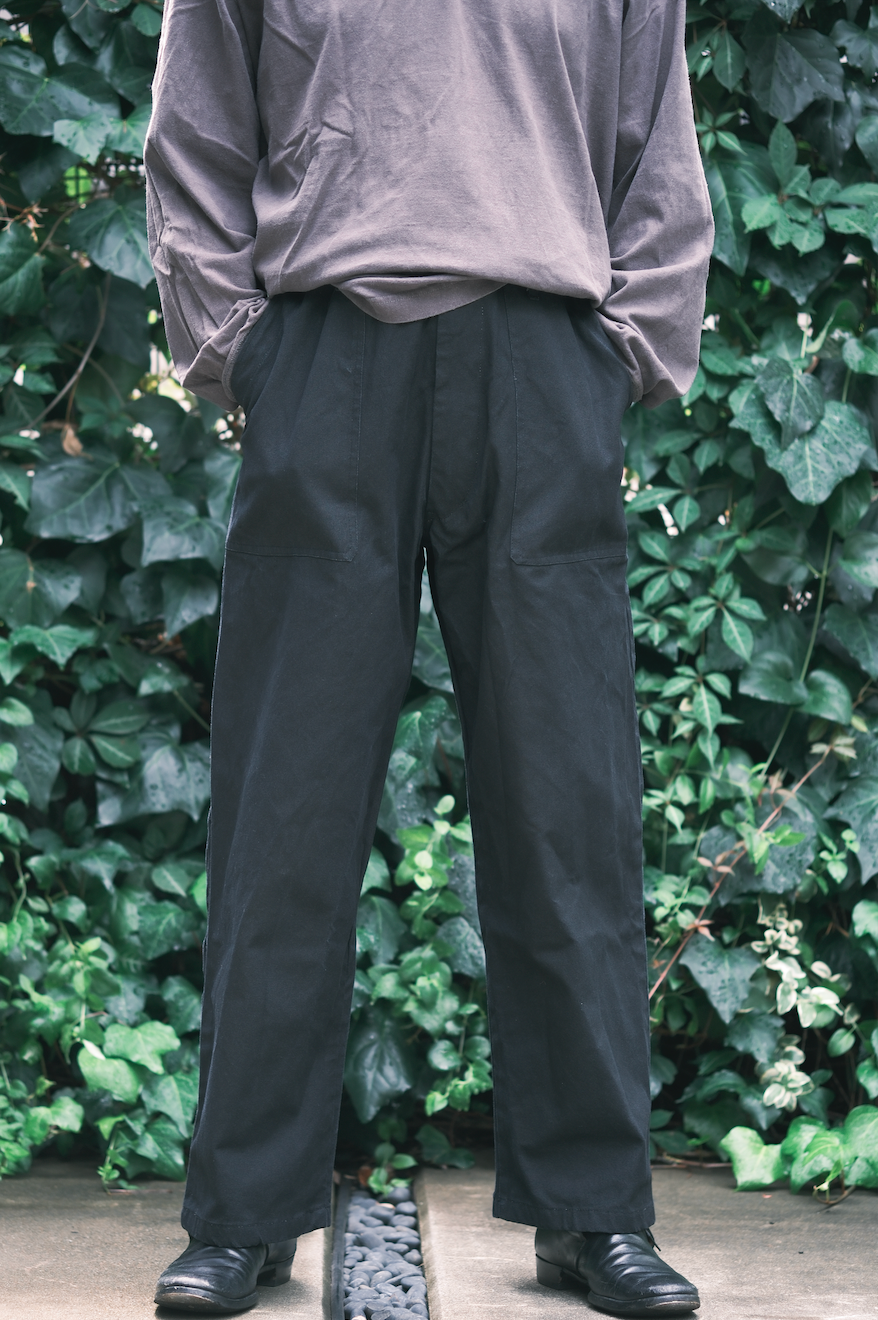 OG107-BAKER  PANTS-BLACK