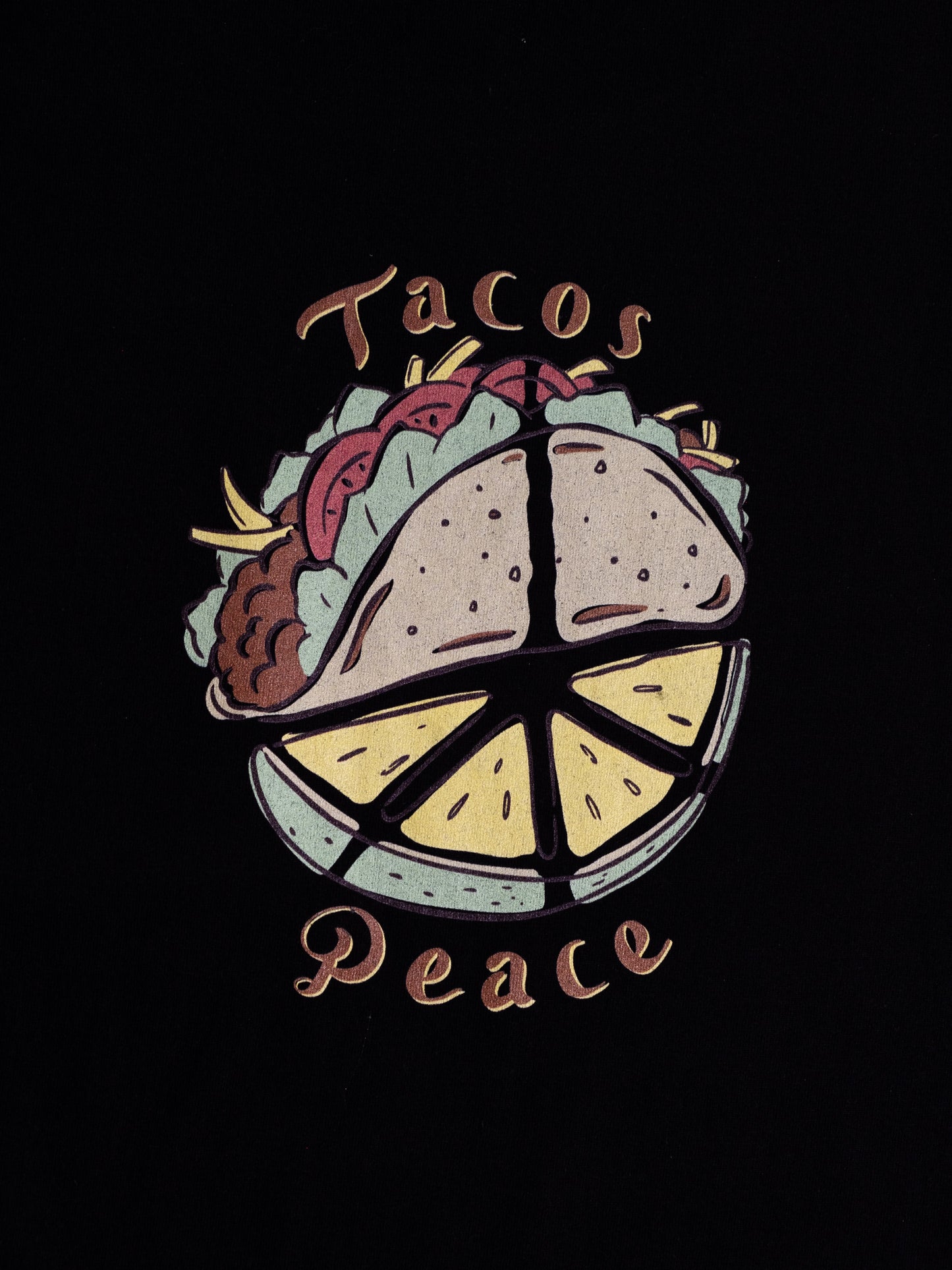 TACOS PEACE - BLACK