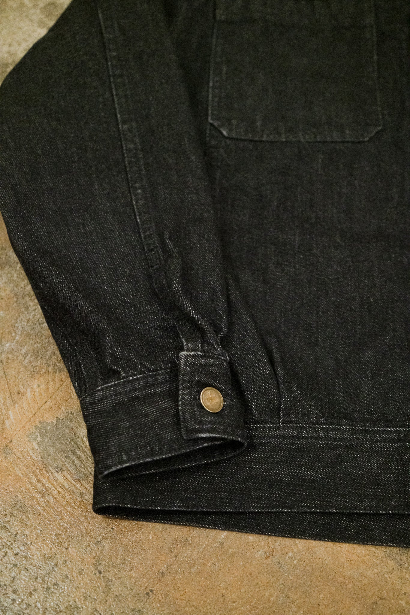 JOURNEY DENIM JACKET-BLACK