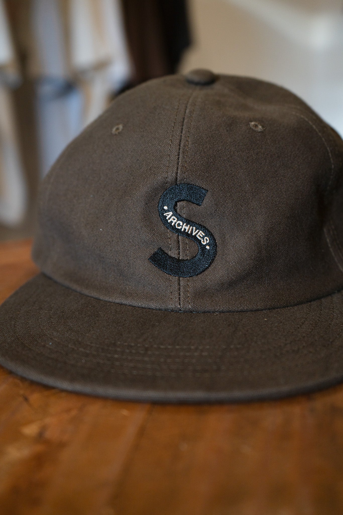 S CAP - BROWN KHAKI