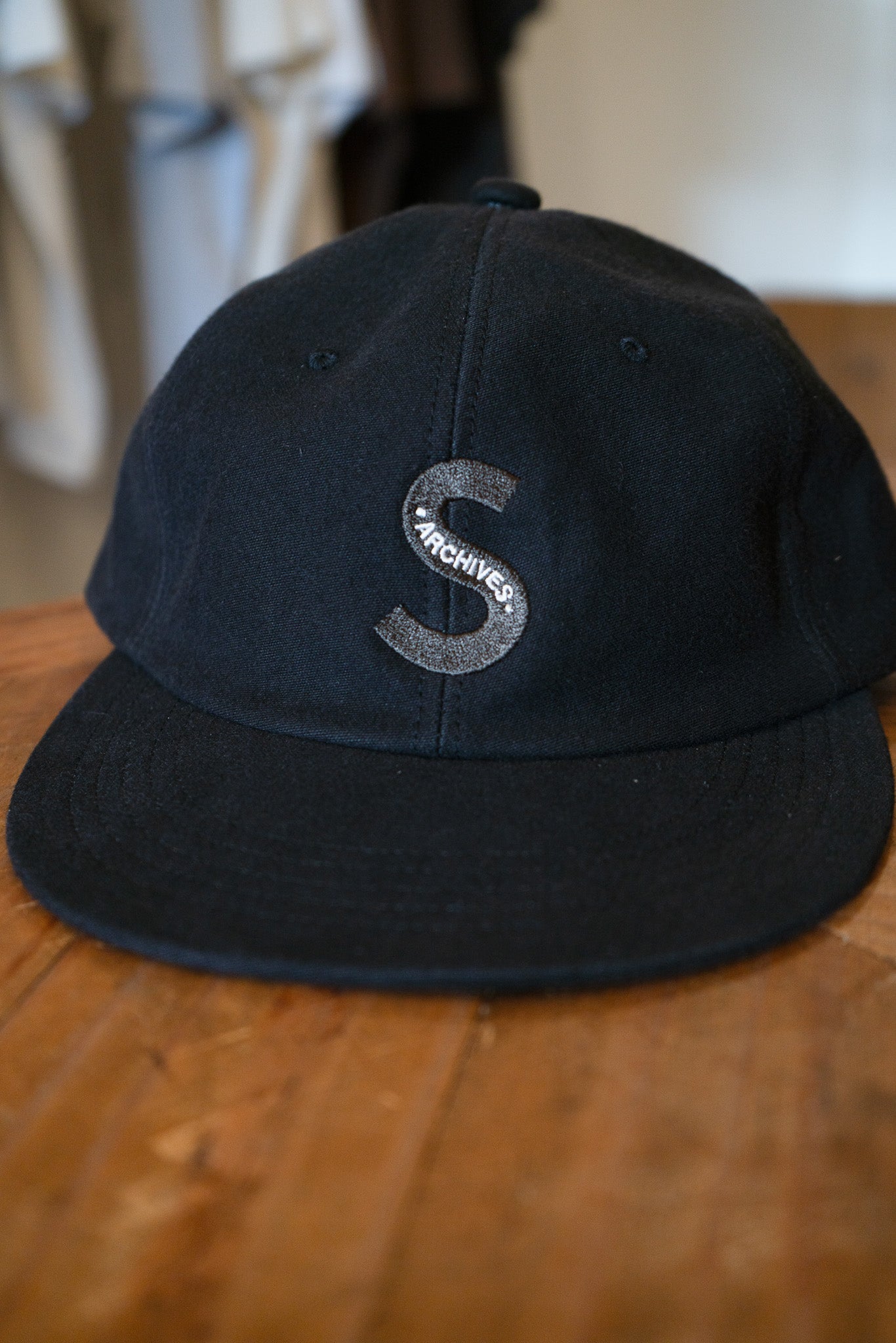 S CAP - BLACK