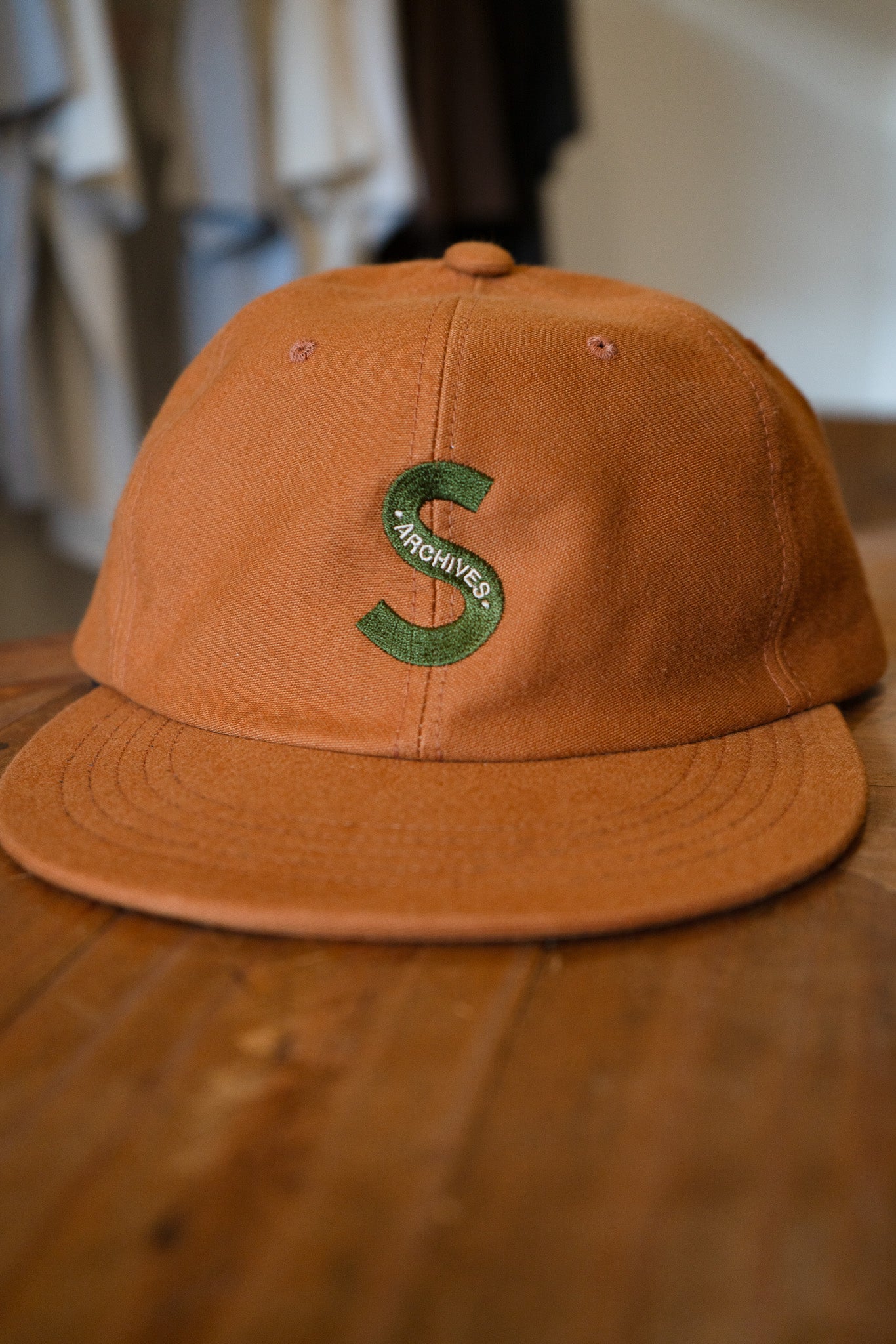 S CAP - ORANGE