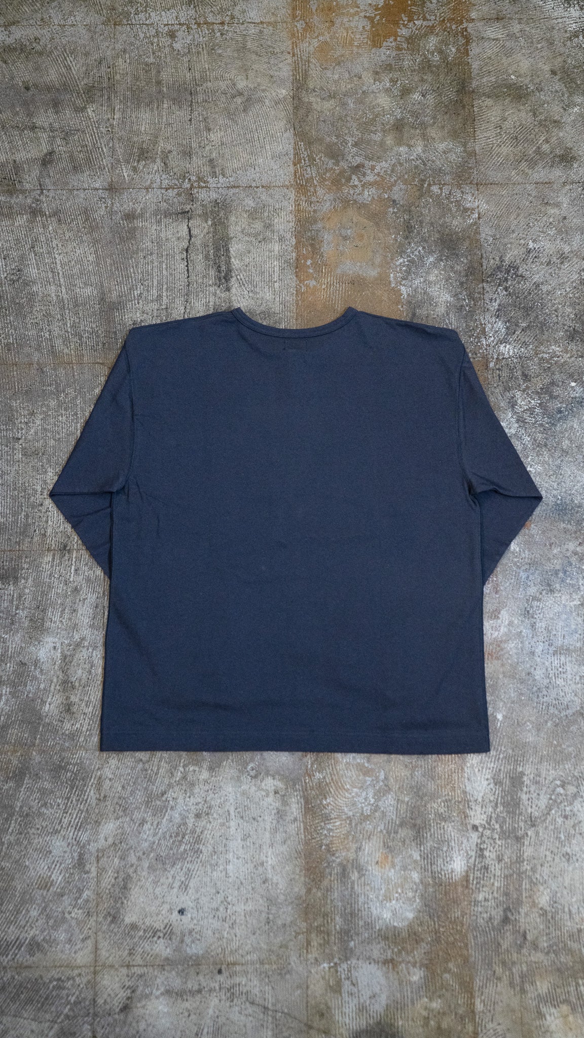 DARU HENRY NECK L/S T - C.GRAY