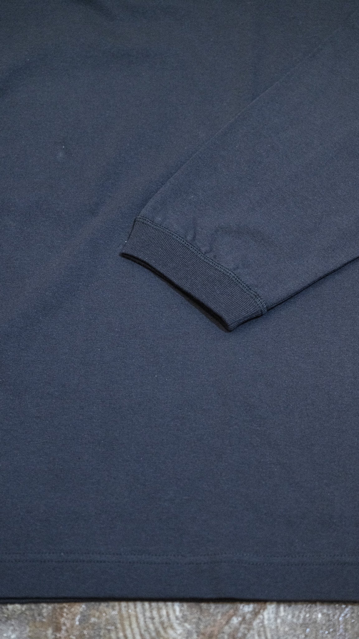 DARU HENRY NECK L/S T - C.GRAY