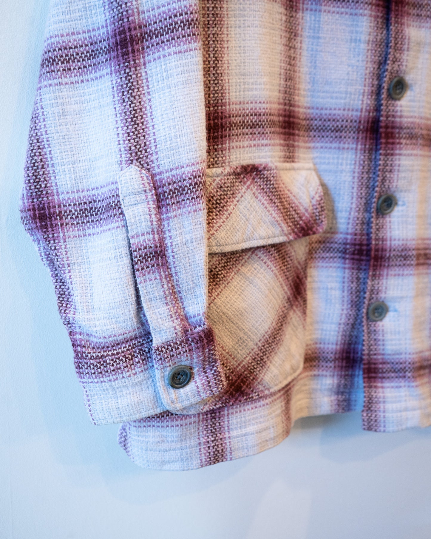 90's   check  pattern coveralls Jacket