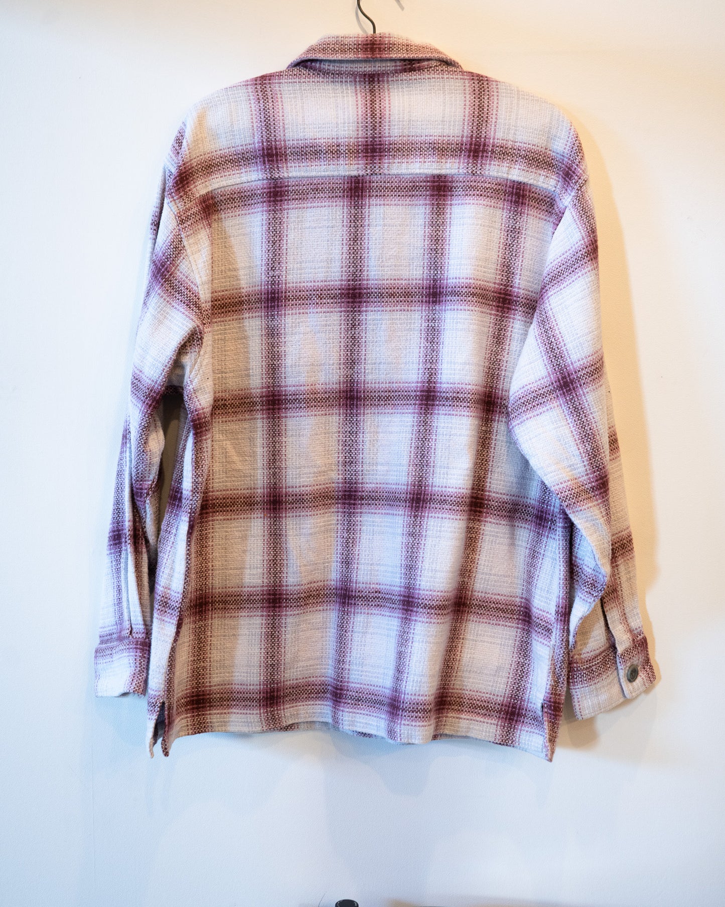 90's   check  pattern coveralls Jacket