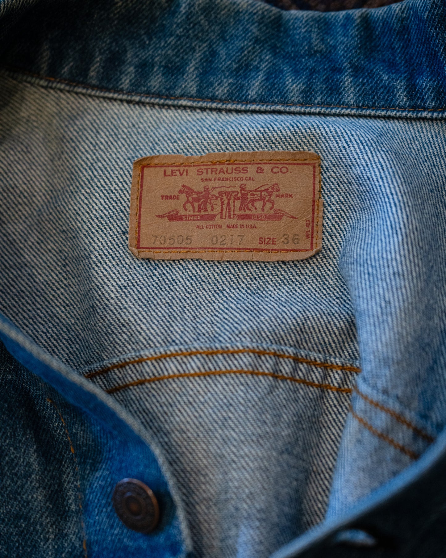 80's Levi's Vintage Denim Jacket