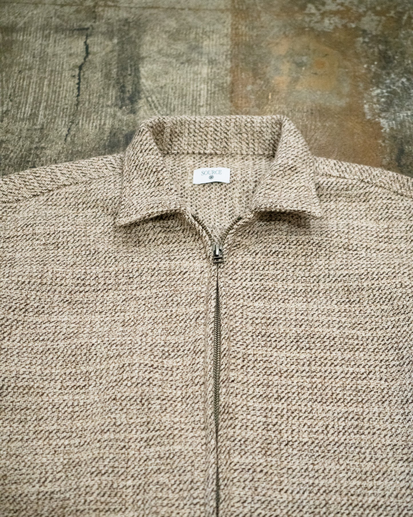 GEORGE TWEED JACKET-BEIGE MIX