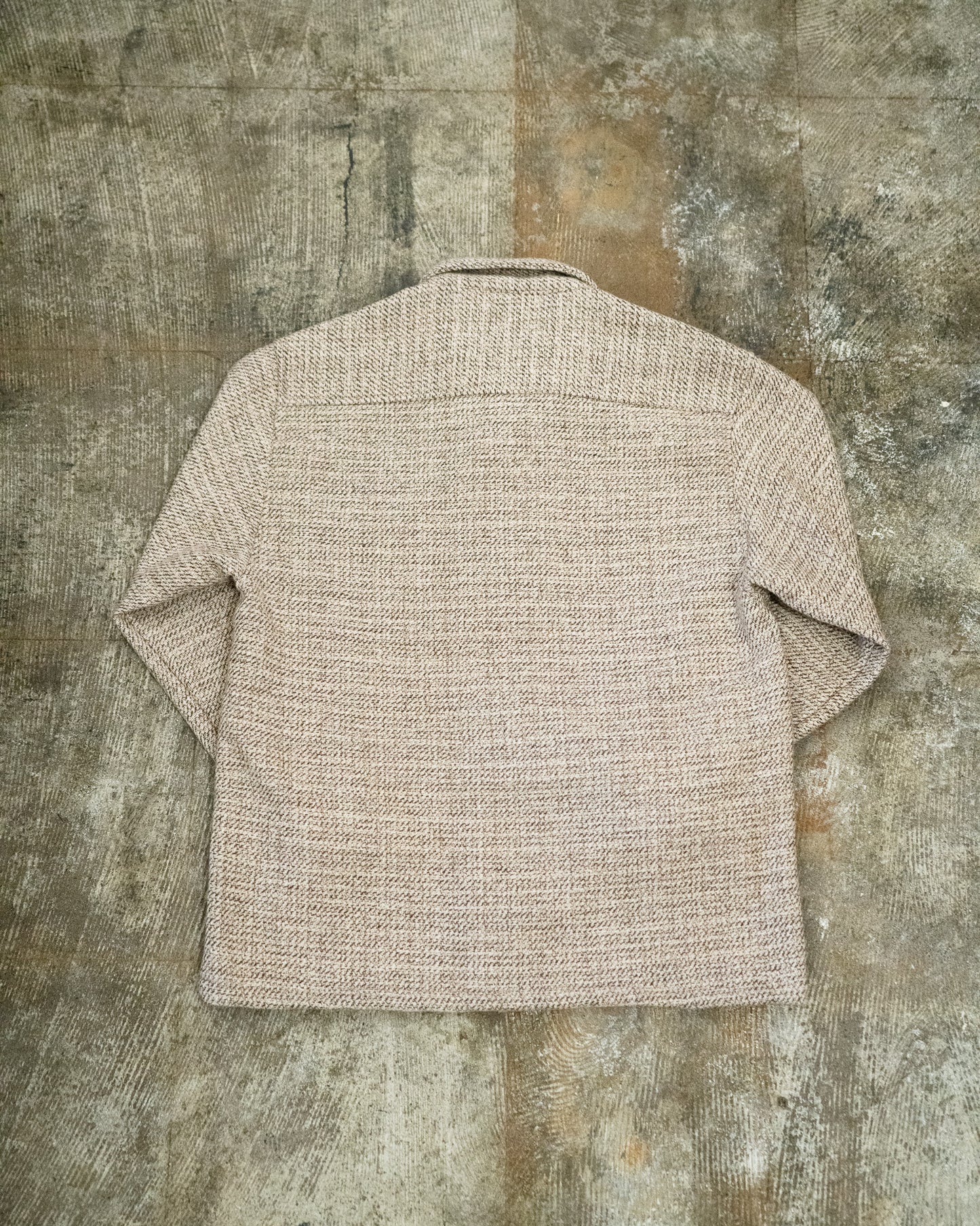 GEORGE TWEED JACKET-BEIGE MIX