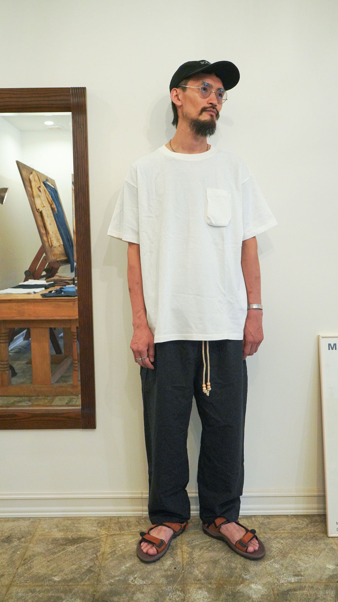 BASIC POCKET T - O.WHITE