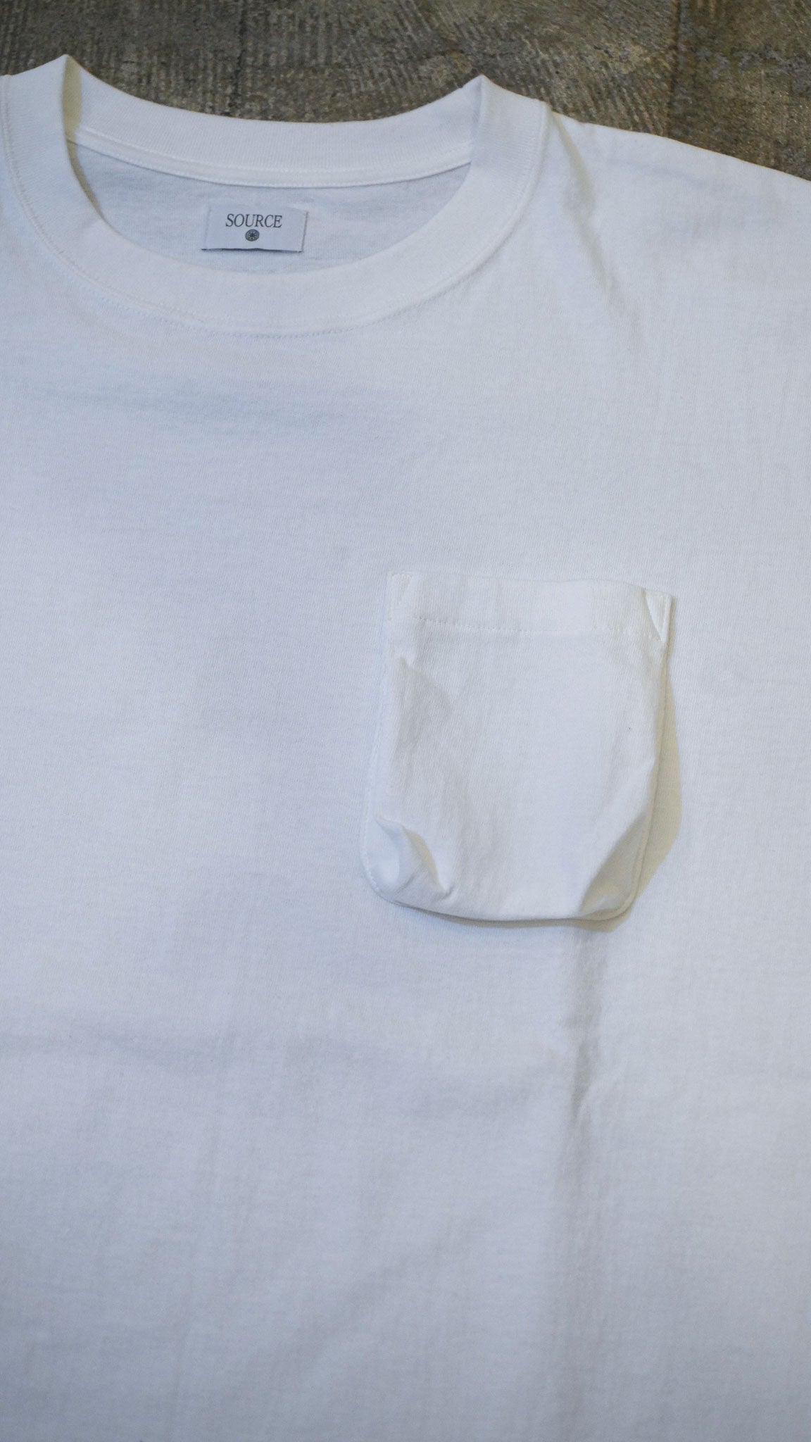 BASIC POCKET T - O.WHITE