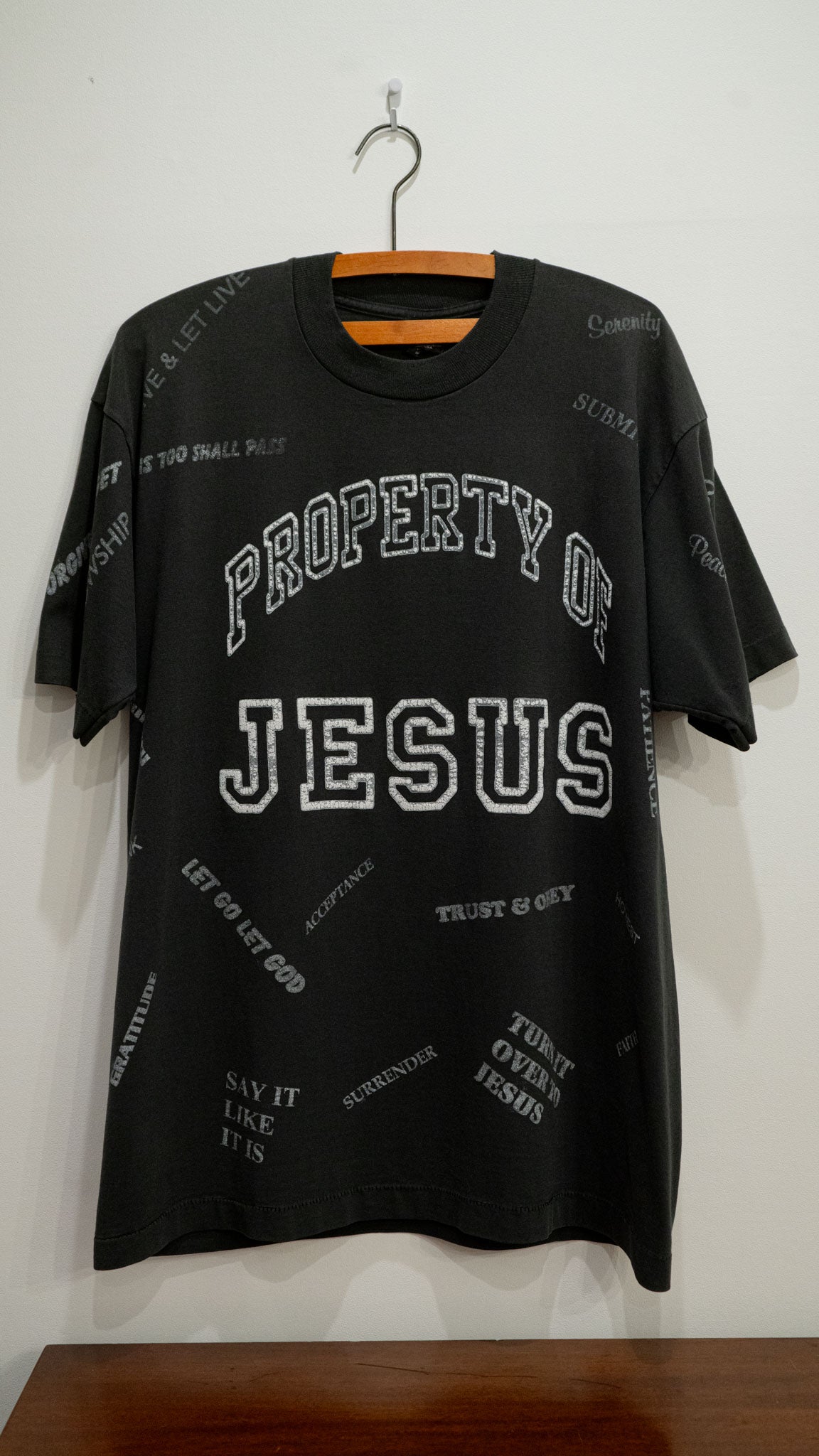 90's JESUS MULTI  PRINT Tshirt