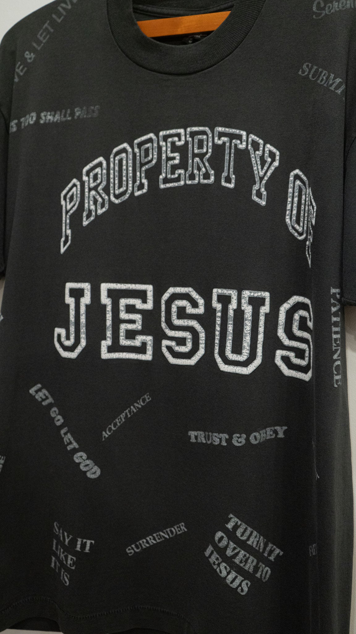 90's JESUS MULTI  PRINT Tshirt