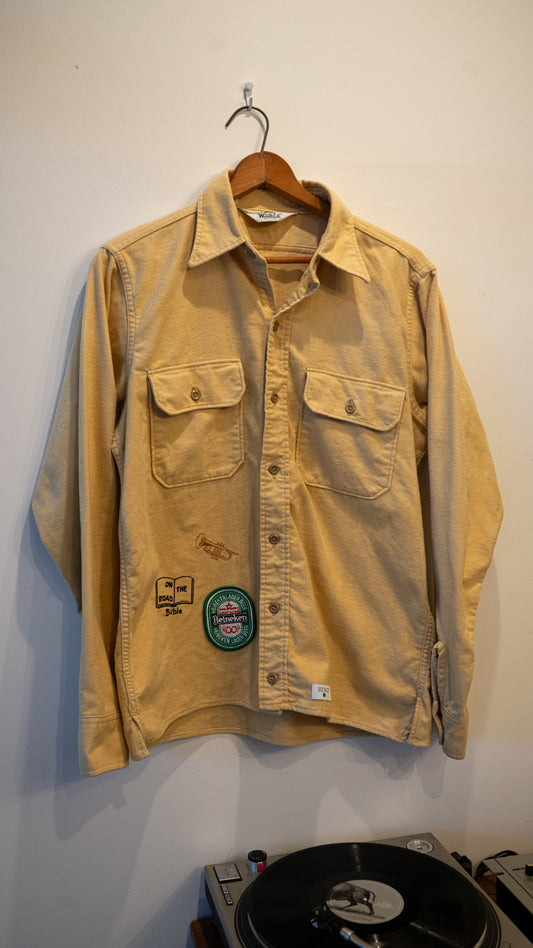 90's  vintage custom  shirt chamois 2