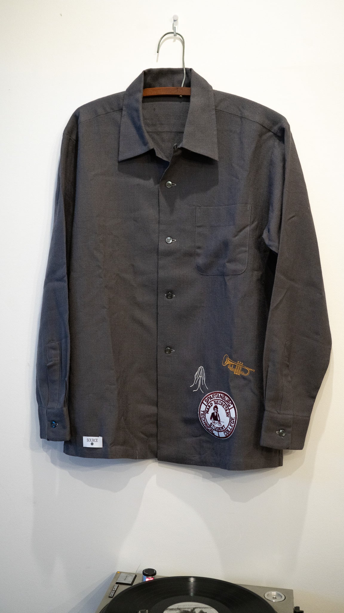 8-90's  vintage custom  Work shirt