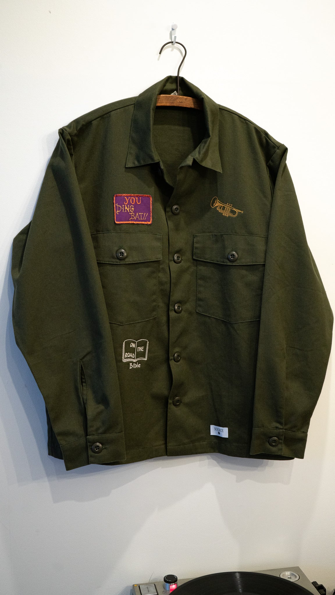 80's  vintage custom  shirt military 1