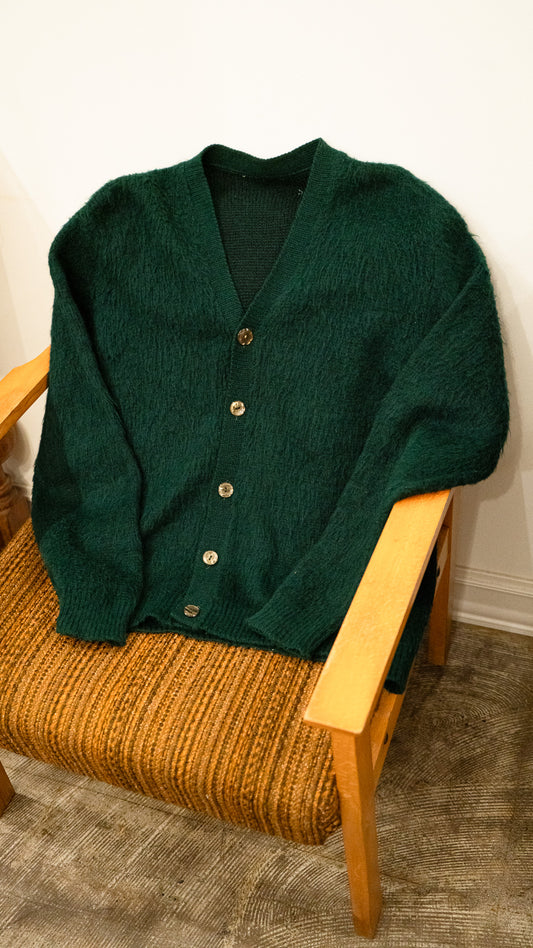 60's Vintage Mohair cardigan