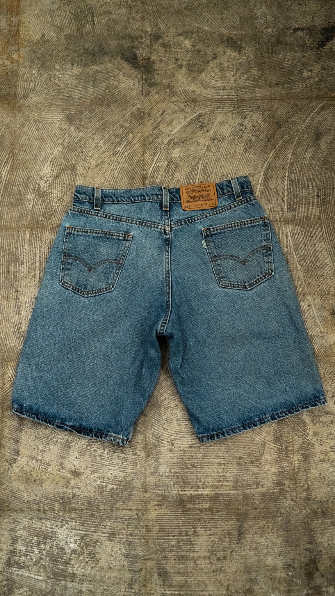 90's Levi's  550 Denim shorts