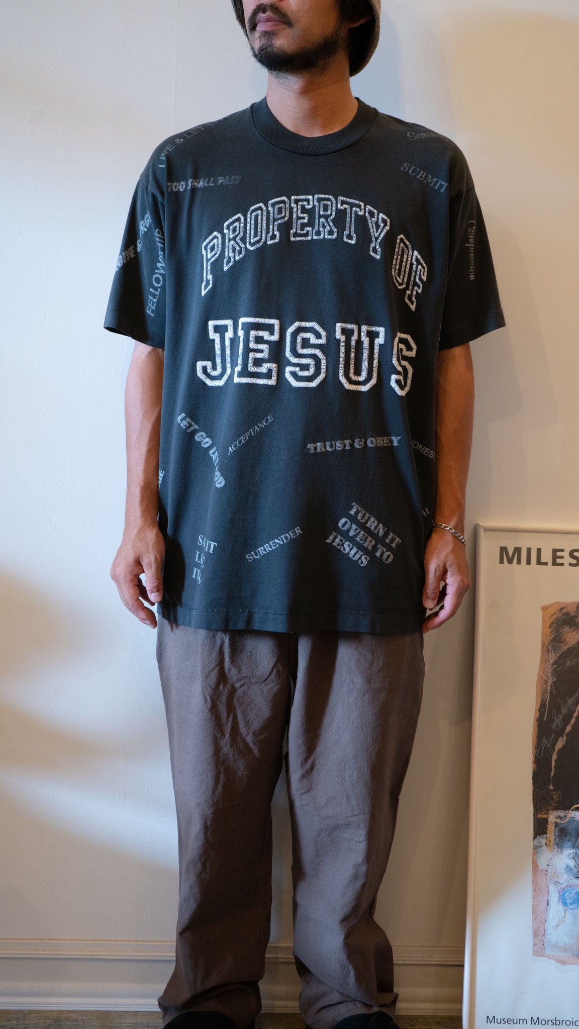 90's JESUS MULTI  PRINT Tshirt