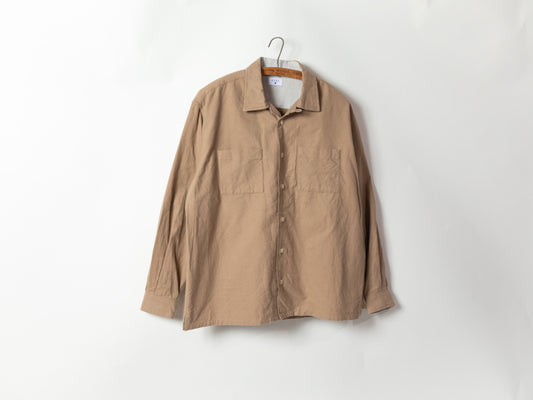 ROAM FLANNEL SHIRT - BEIGE
