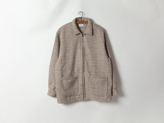 GEORGE TWEED JACKET-BEIGE MIX