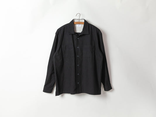 ROAM FLANNEL SHIRT - BLACK