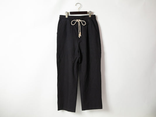 TAKE IT EASY PANTS-BLACK