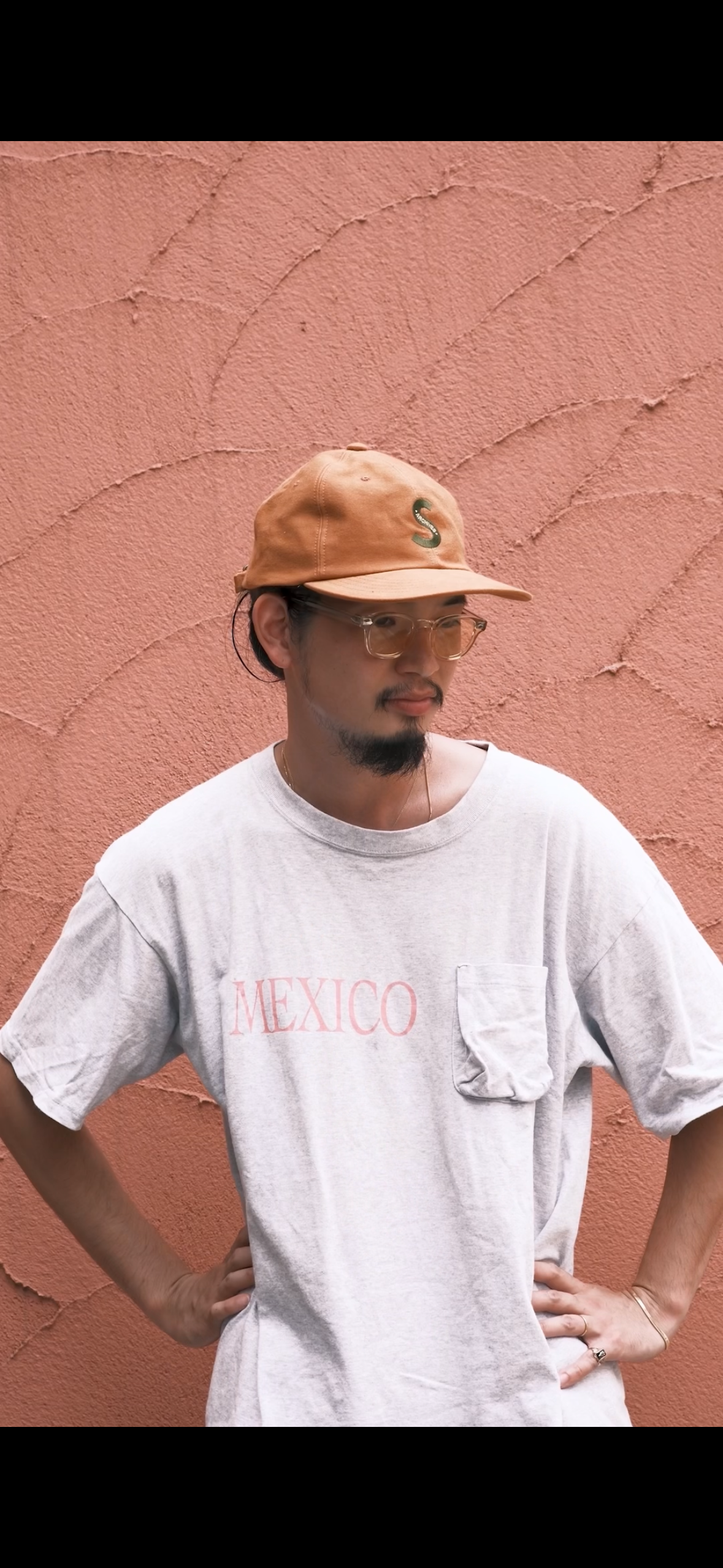 S CAP - ORANGE